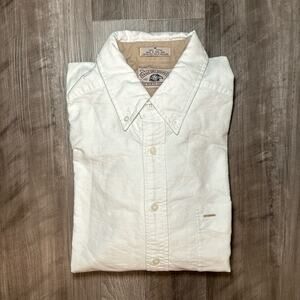 Firestone Bridgestone Gum Dipped Eagle Dry Goods Long Sleeve Button Down - Med